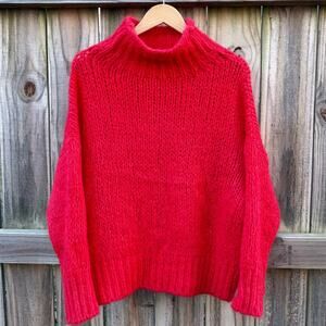 La Petite Maille FRNCH Paris Mohair Blend Knit Sweater